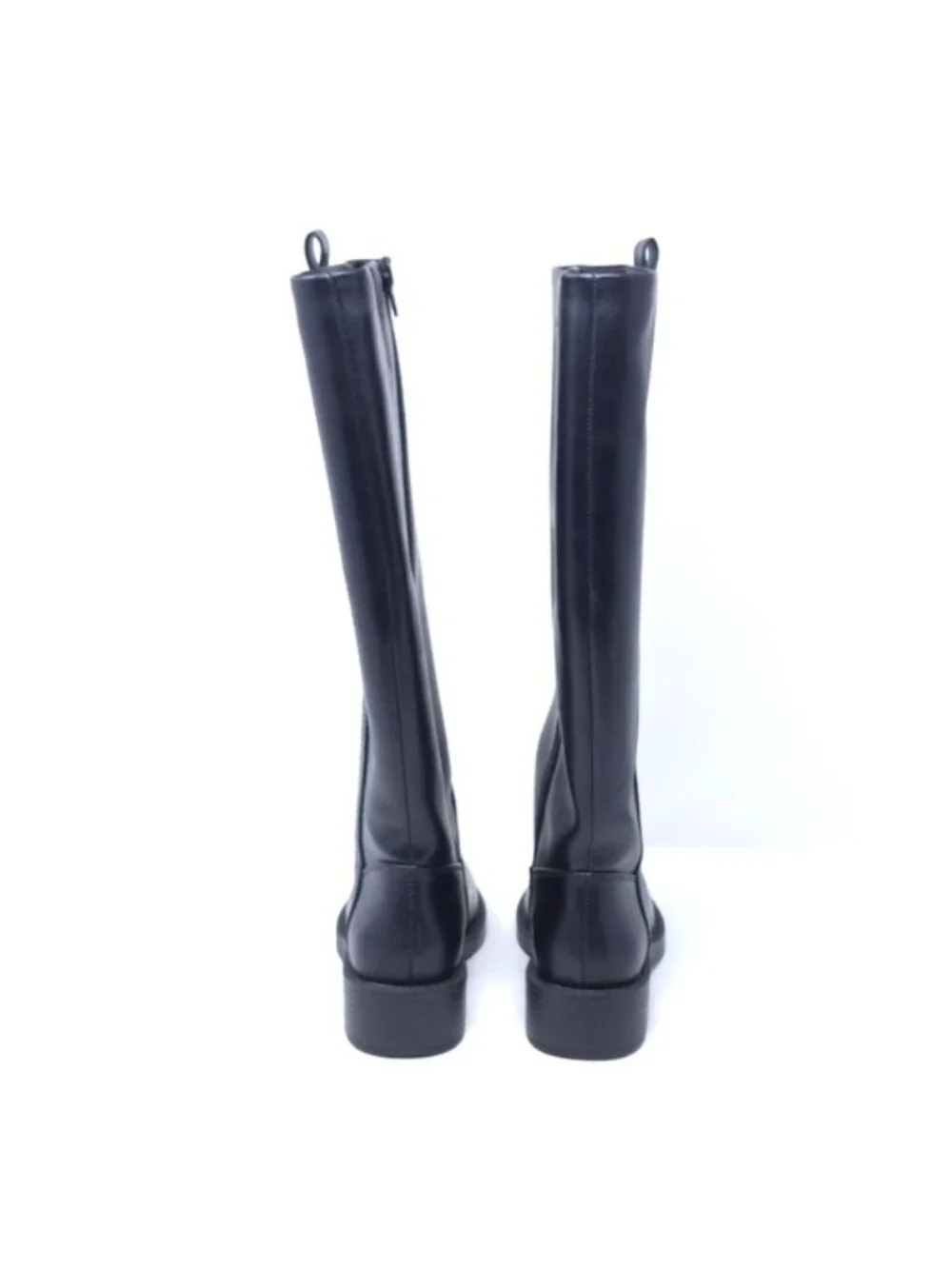DV Dolce Vita Pennie Wide Calf Knee High Boots Black Faux Leather 5.5W - Picture 4 of 10